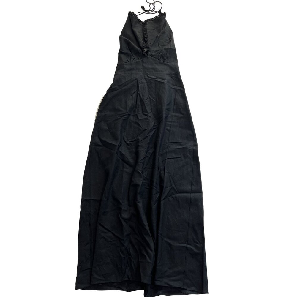RIXO Black Maxi Dress